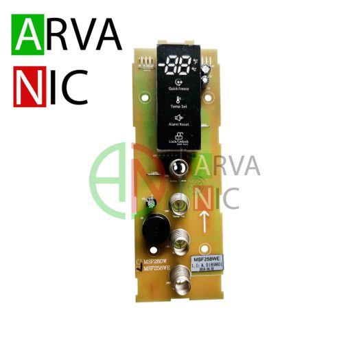 تصویر برد دیسپلی فریزر وست پوینت 